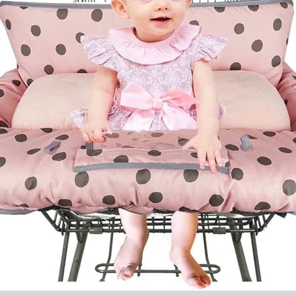 Polka Dot Baby /Toddler  Shopping Cart Cover